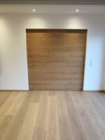 Schiebetür aus Holz, ein Hingucker